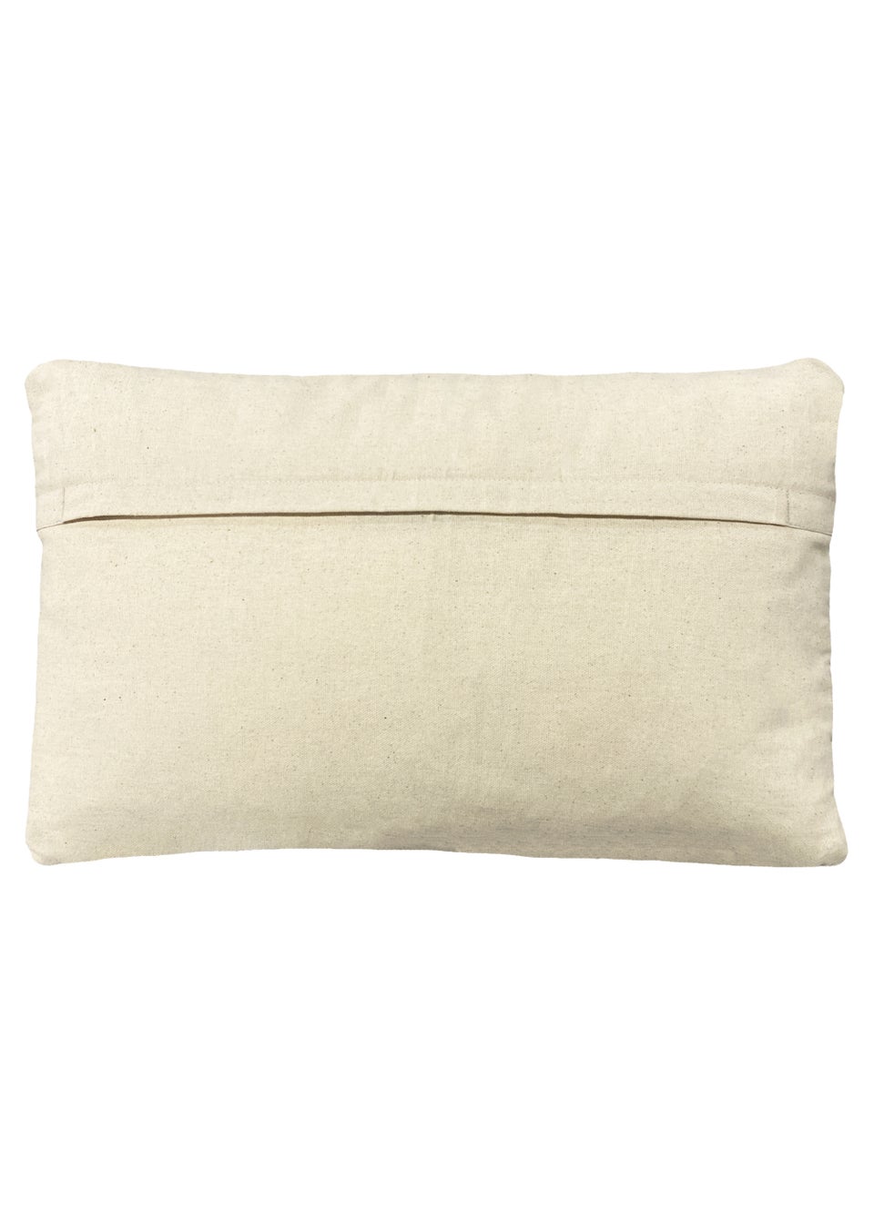 furn. Mynu Natural Jute Geometric Cushion (30cm x 50cm x 8cm)
