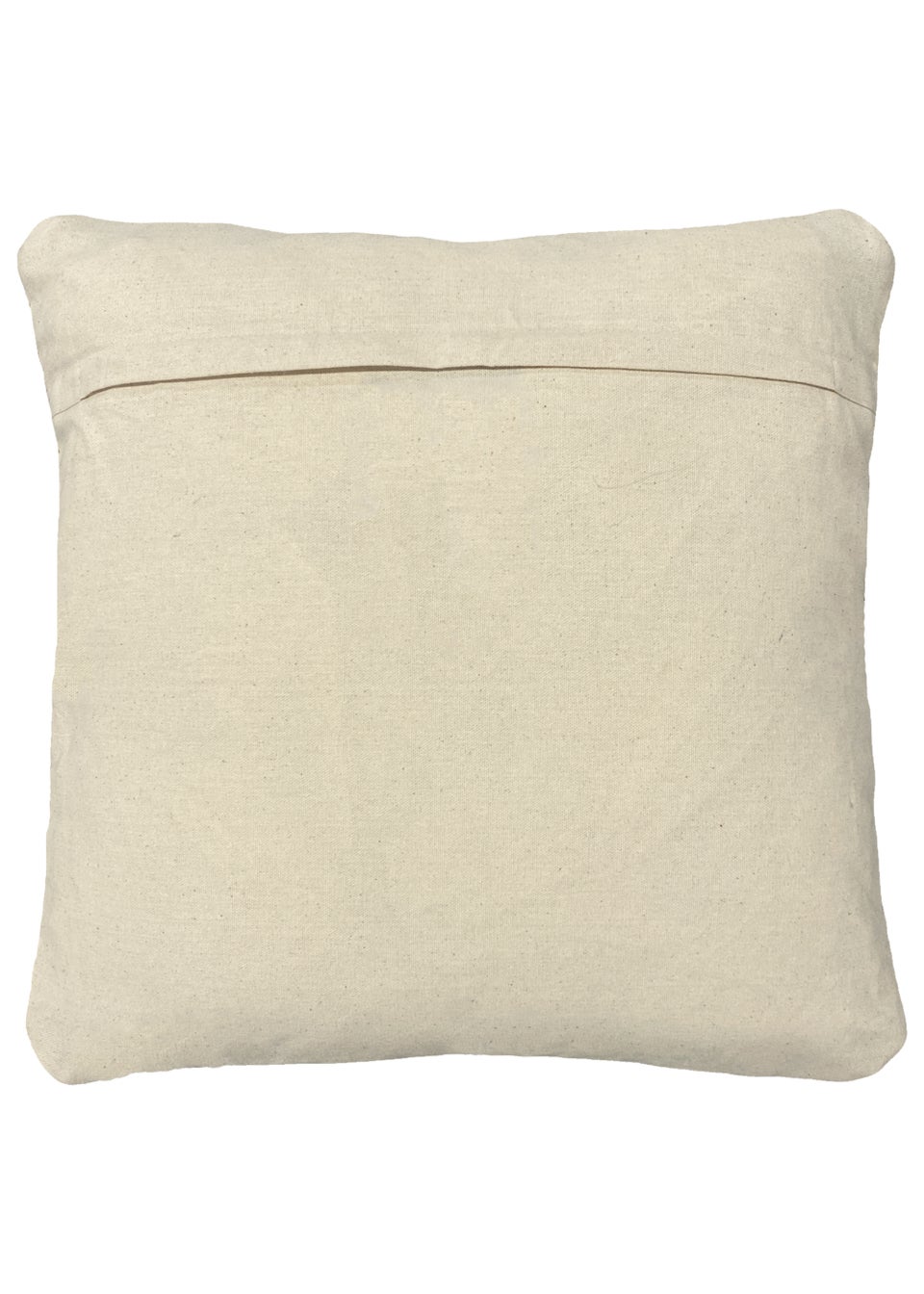 furn. Camfa Natural Jute Geometric Cushion (45cm x 45cm x 8cm) Matalan