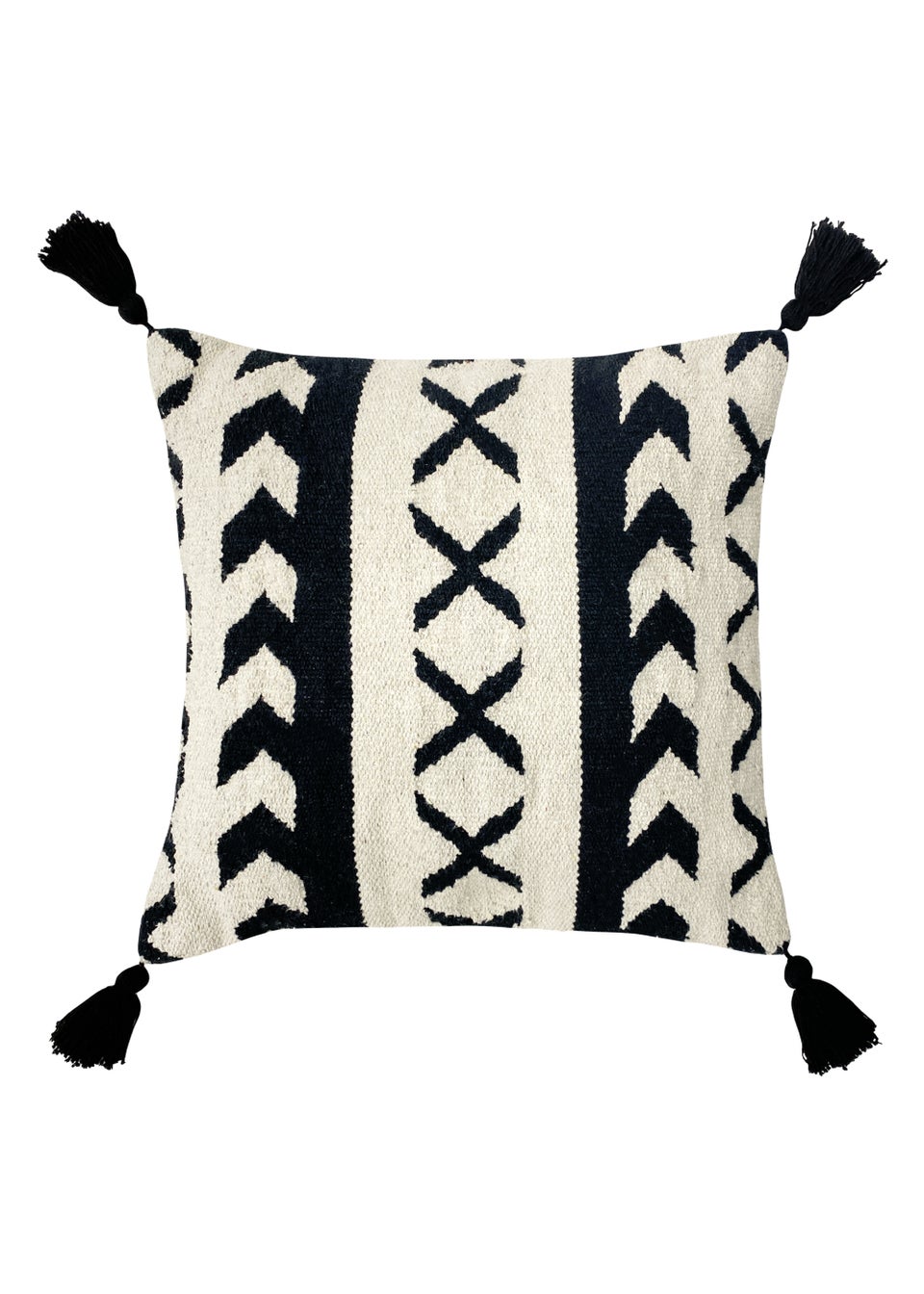 Black and outlet white cushions matalan