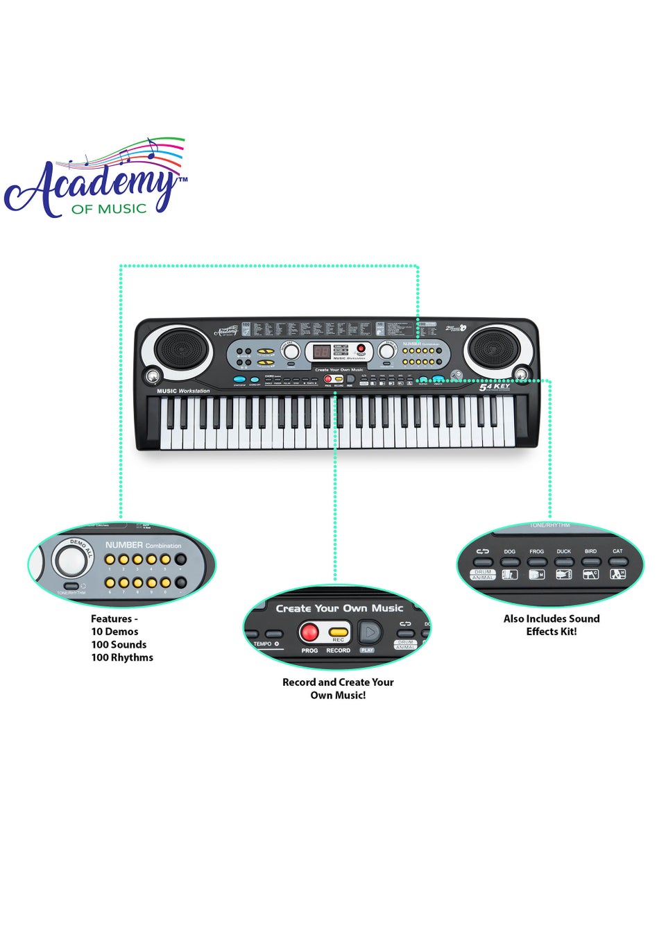 Toyrific Academy of Music T100 Keyboard