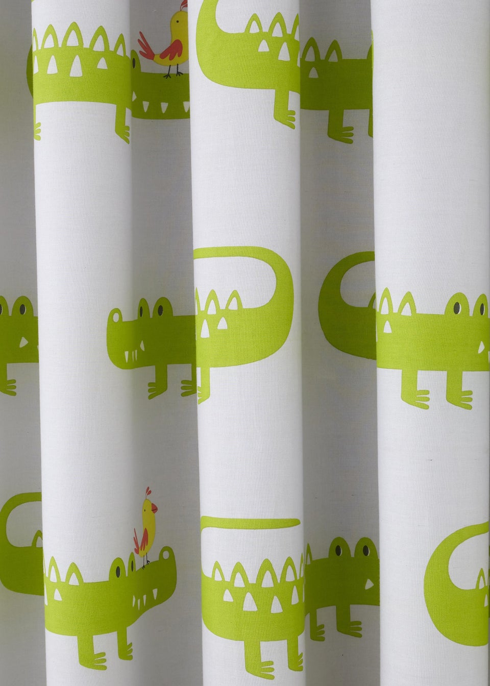 Cosatto Crocodile Smiles Pair of Pencil Pleat Curtains (66cm x 72cm)