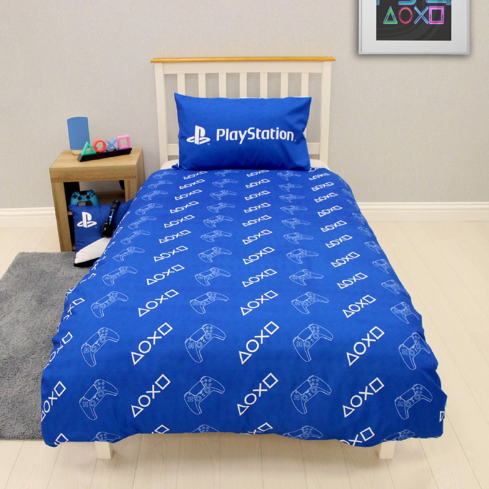 Playstation Playerone Reversible Duvet Set Matalan