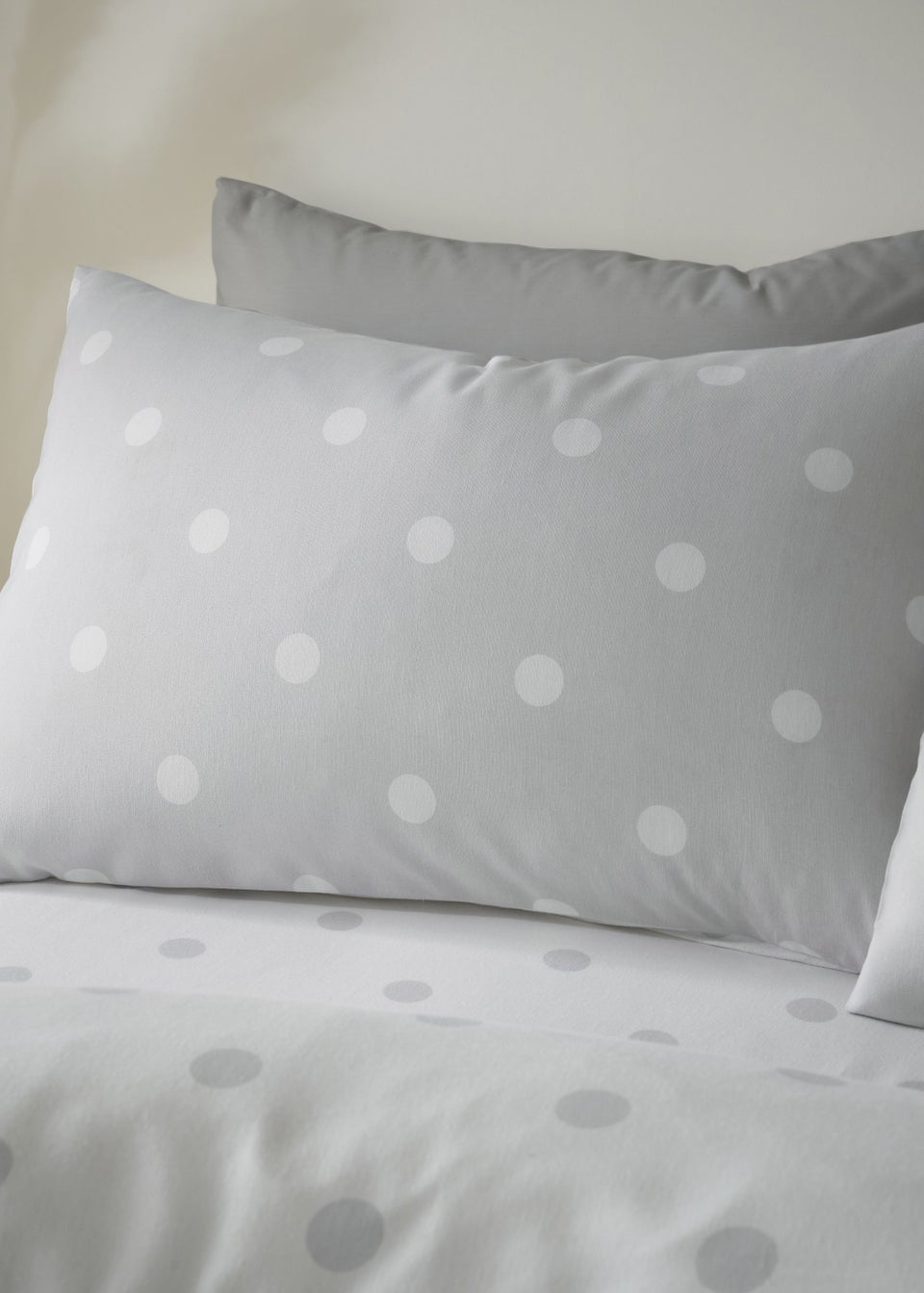 Catherine Lansfield Brushed Spot Duvet Cover Matalan