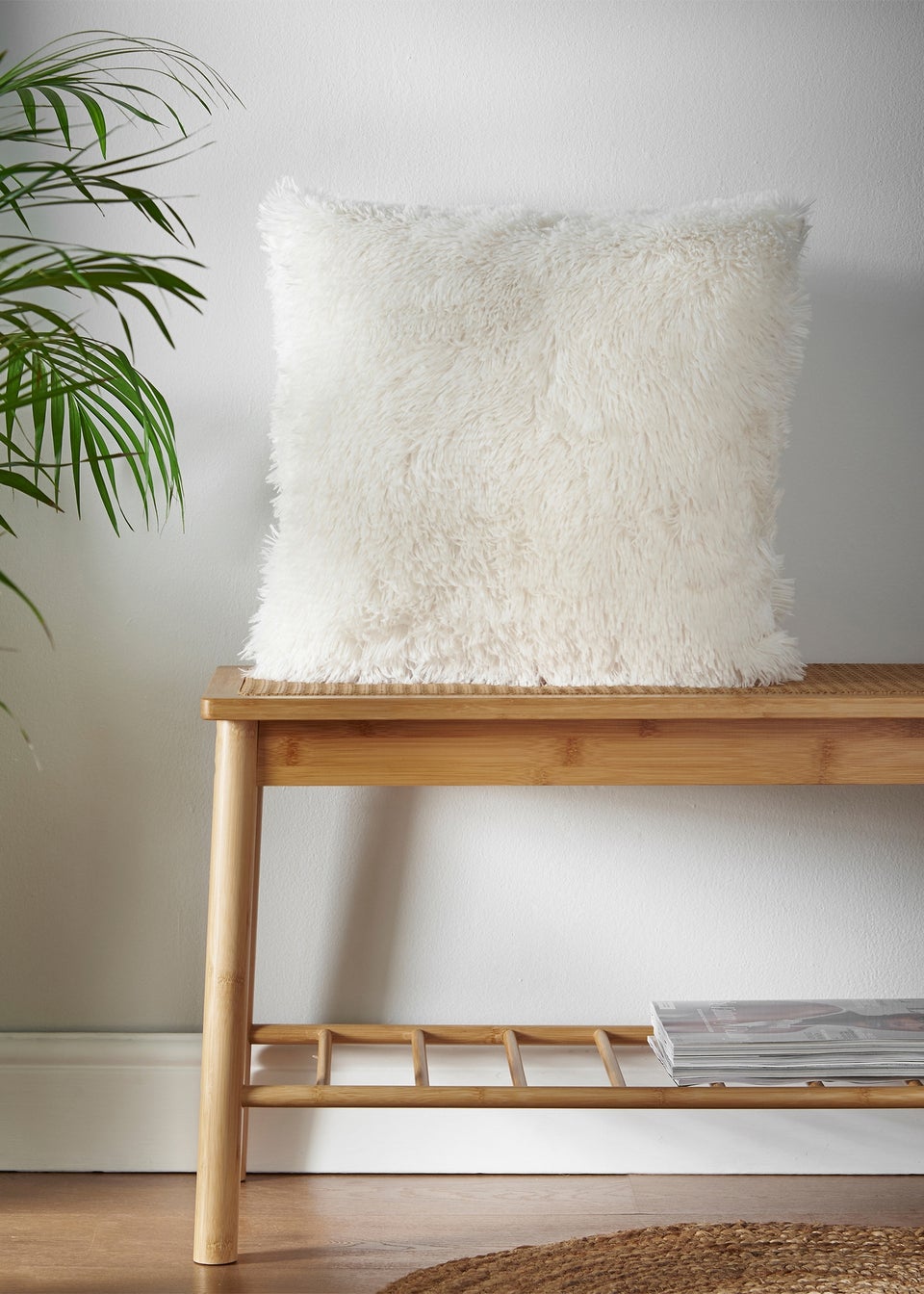 Catherine Lansfield Cuddly Cushion 45x45cm Matalan