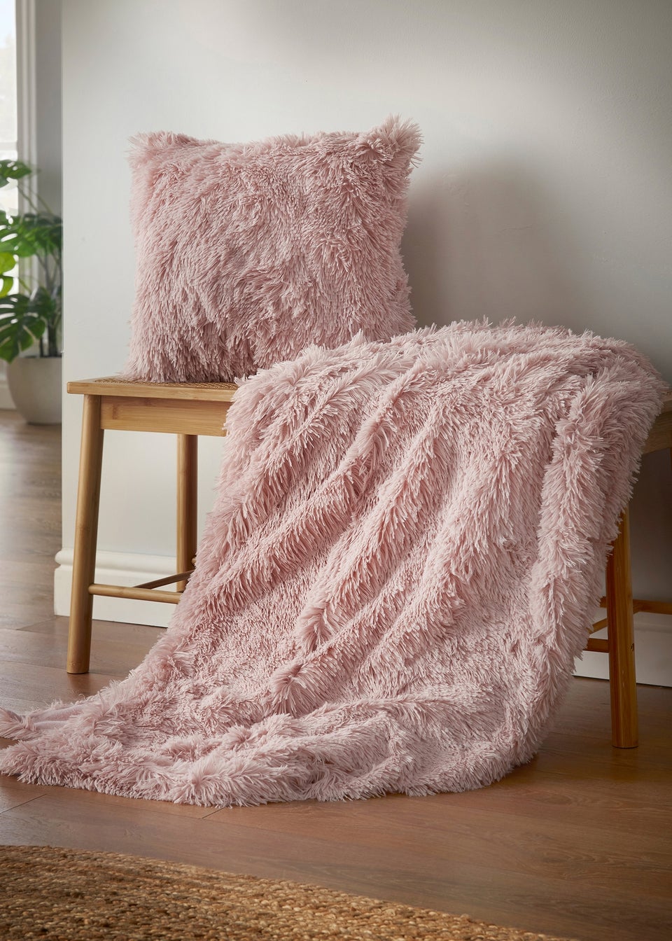 Catherine Lansfield Cuddly Cushion 45x45cm Matalan