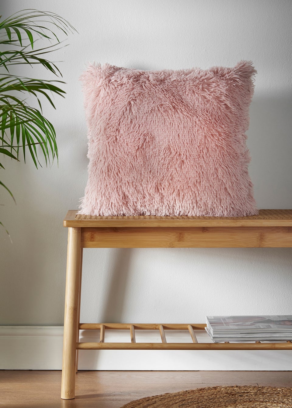 Pink cushions matalan clearance