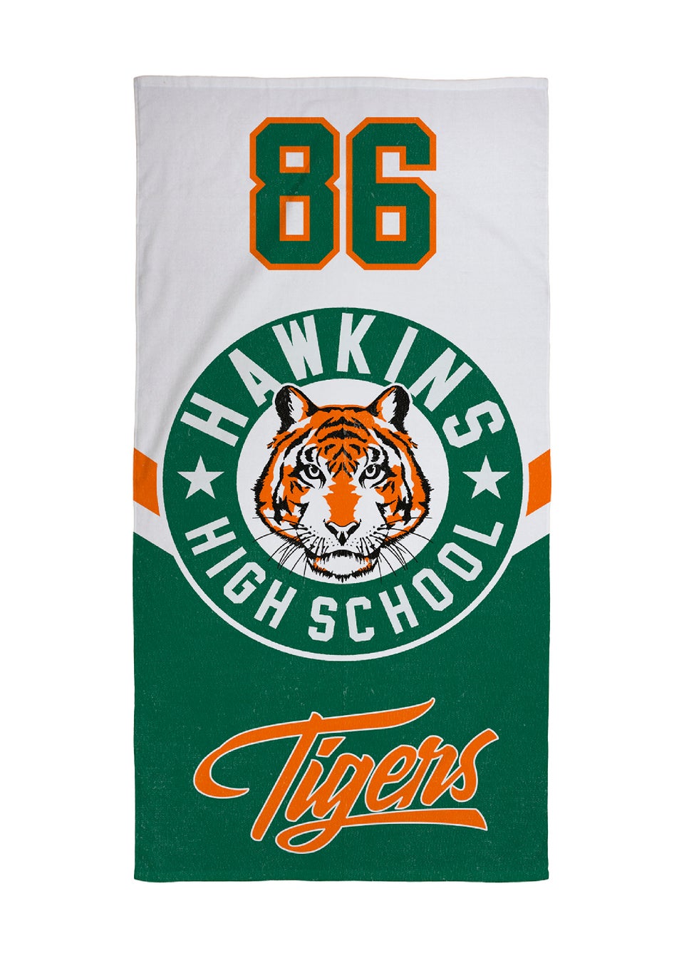 Stranger Things Tigers Towel