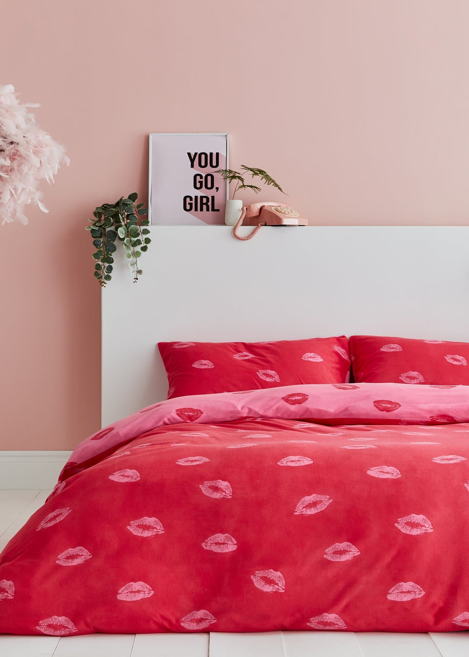 Sassy B Pouting Lips Jersey Duvet Cover