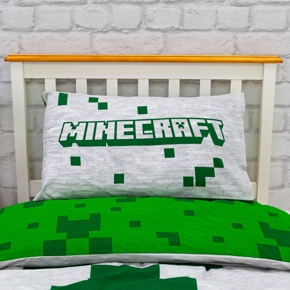 Minecraft Pixels Duvet Cover