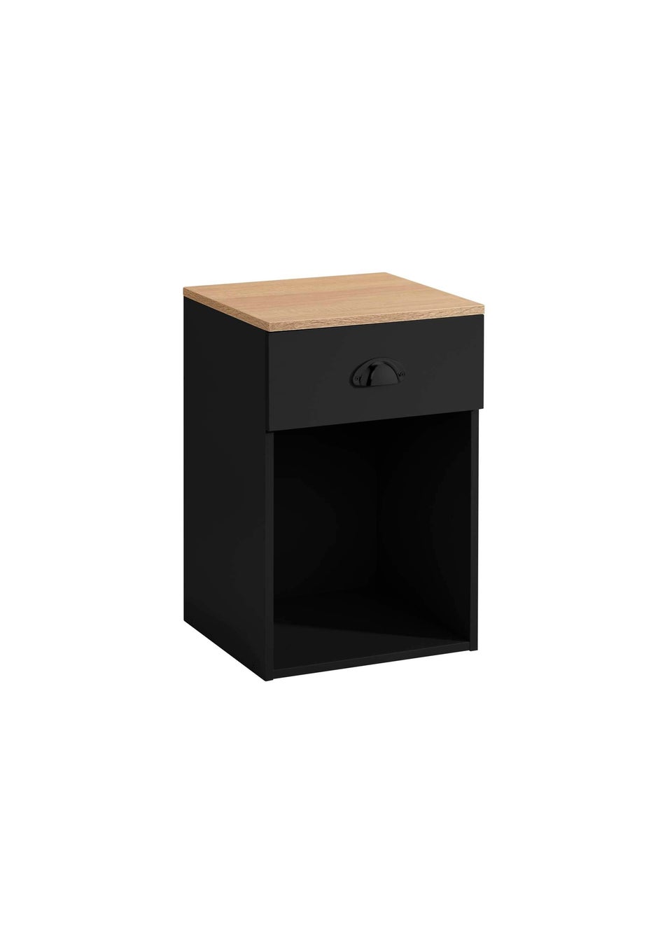 Lloyd Pascal Linwood One Drawer Bedside Table (48cm x 32cm x 31.5cm)