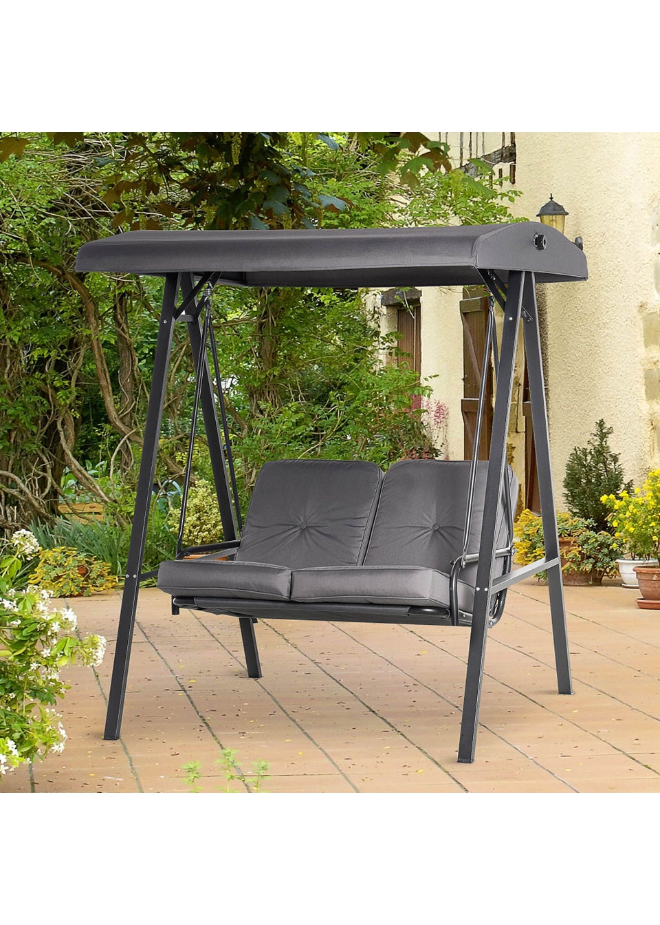 2 seater garden swing on sale