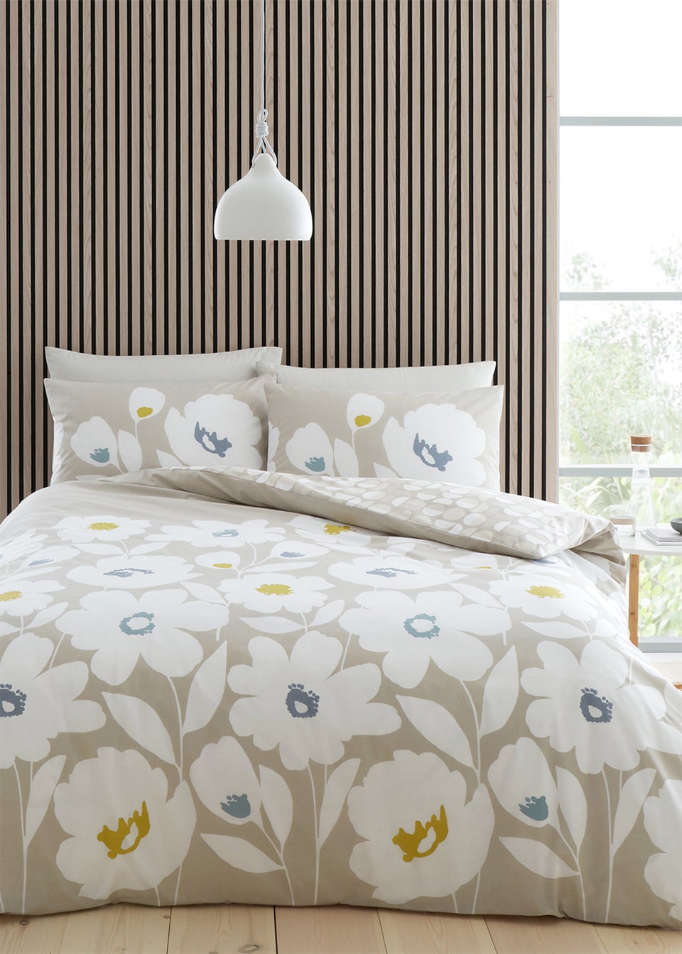 Catherine Lansfield Craft Floral Duvet Cover