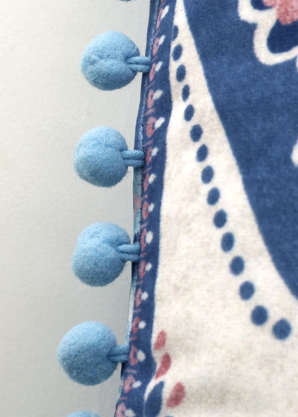 Catherine lansfield pom pom cushion cheap