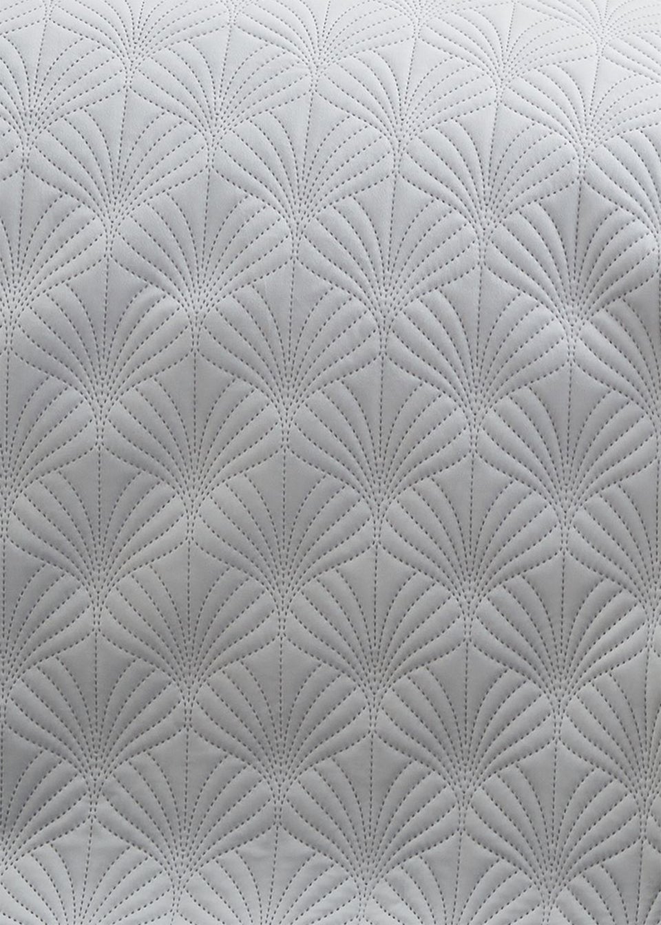 Catherine Lansfield Art Deco Pearl Quilted Bedspread