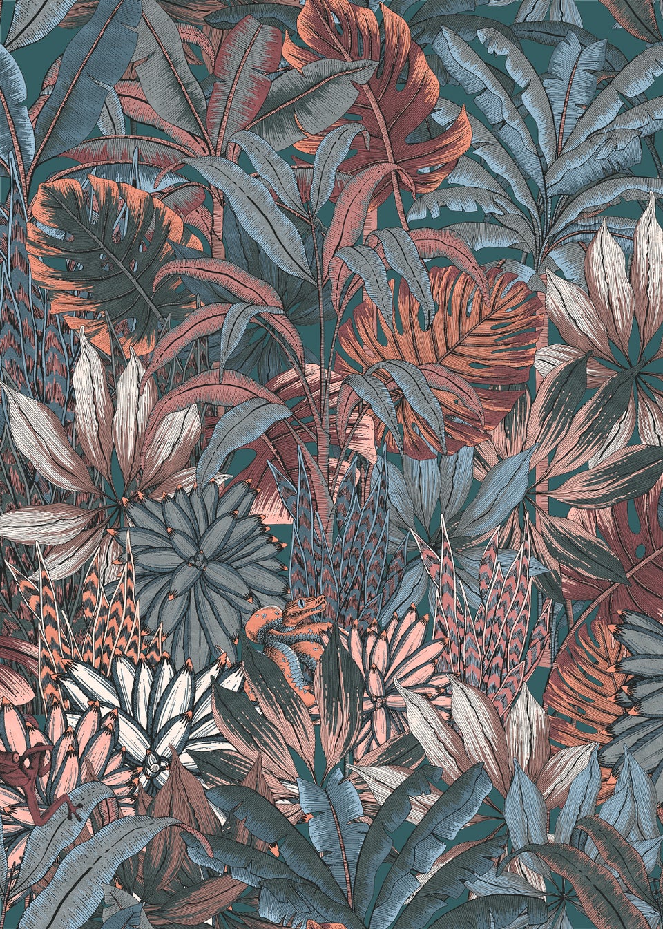 Muriva Lush Forest Wallpaper