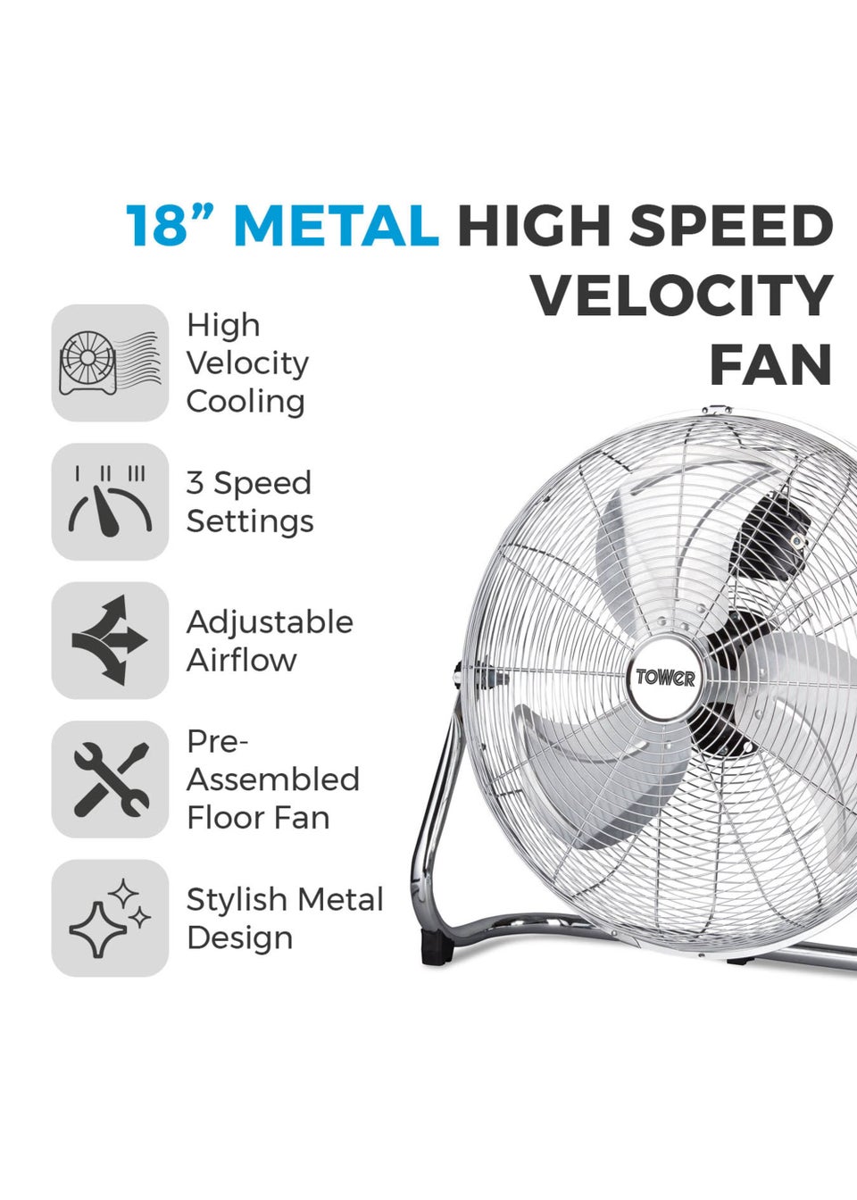 18 Inch Velocity Fan