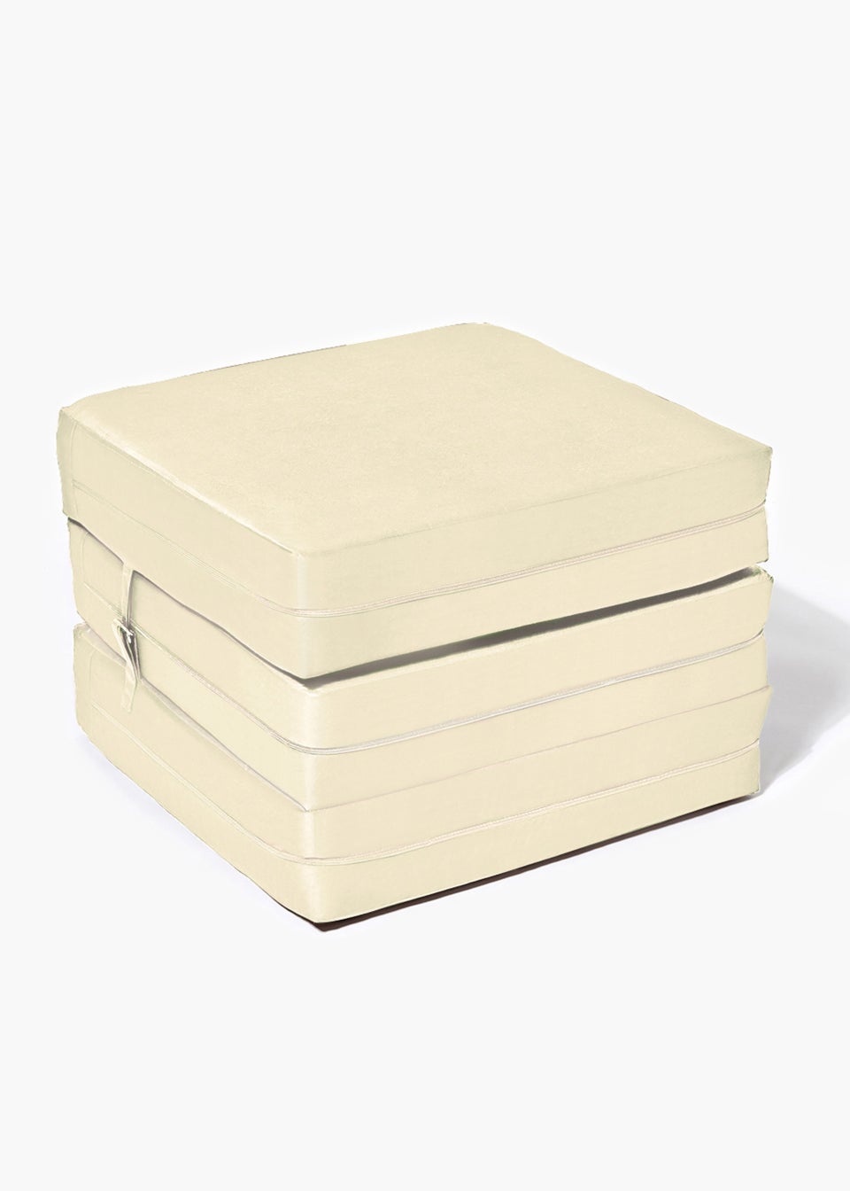 Kaikoo Fold Out Mattress Cube Cream