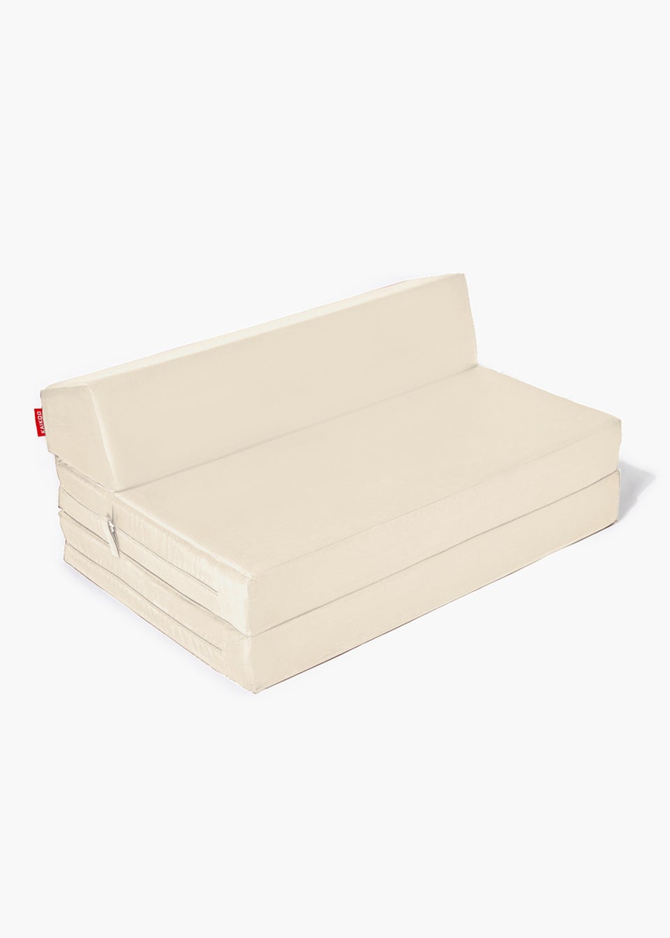 Kaikoo Double Fold out Chair Bed Cream