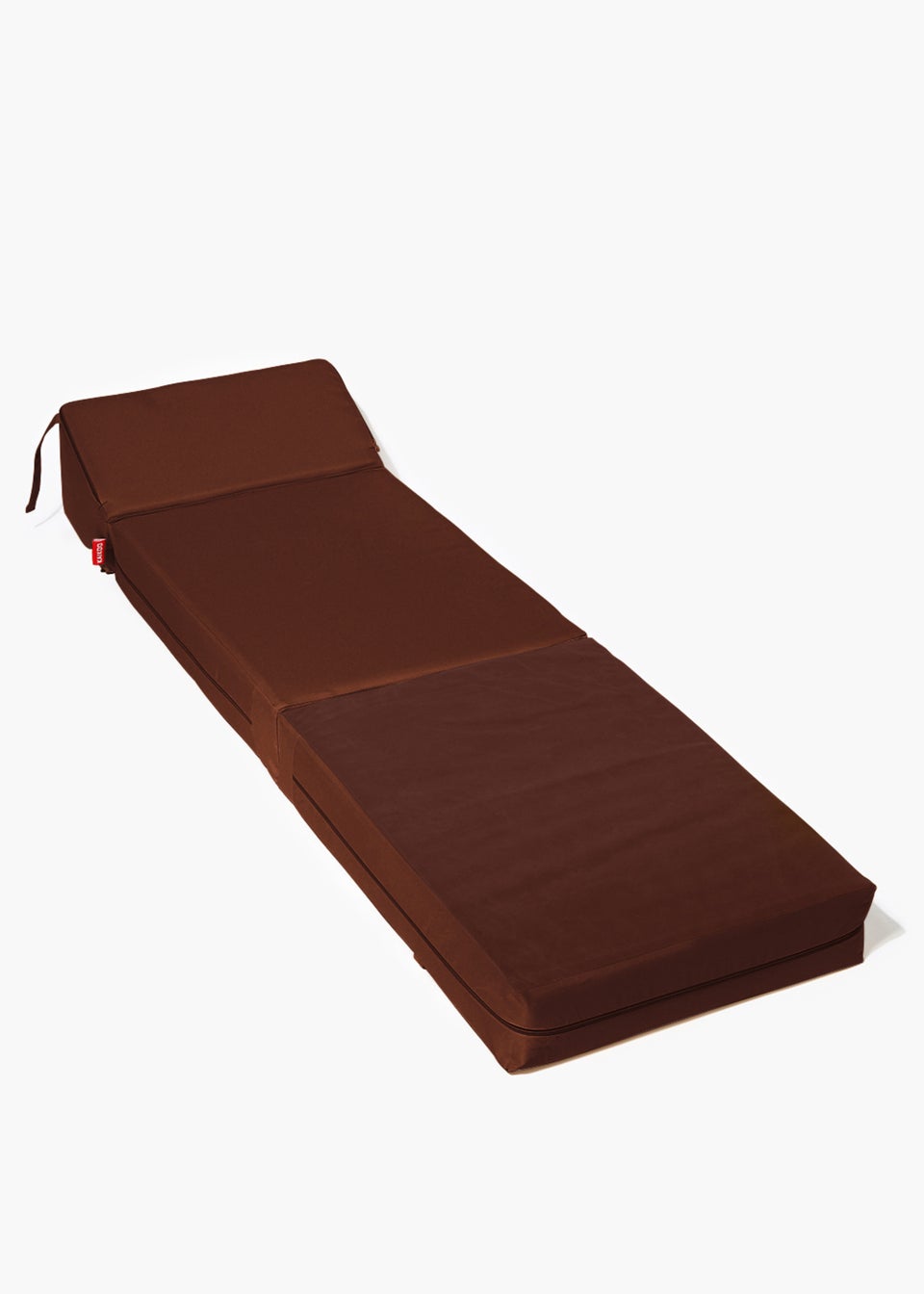 Kaikoo Single Fold-Out Chair Bed Chocolate