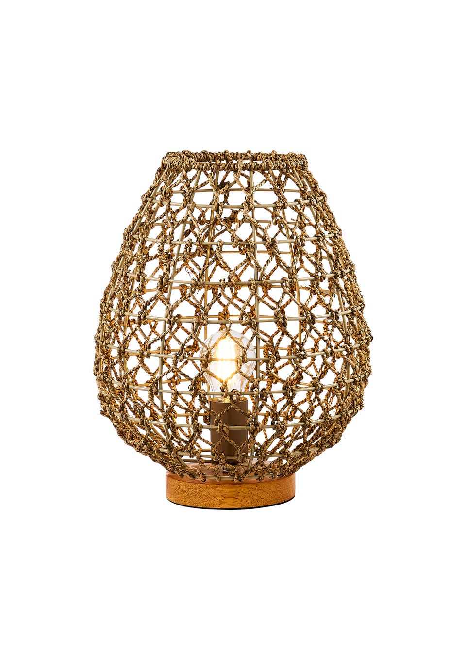 Inlight Natural Vessel Table Lamp (36cm x 30cm)
