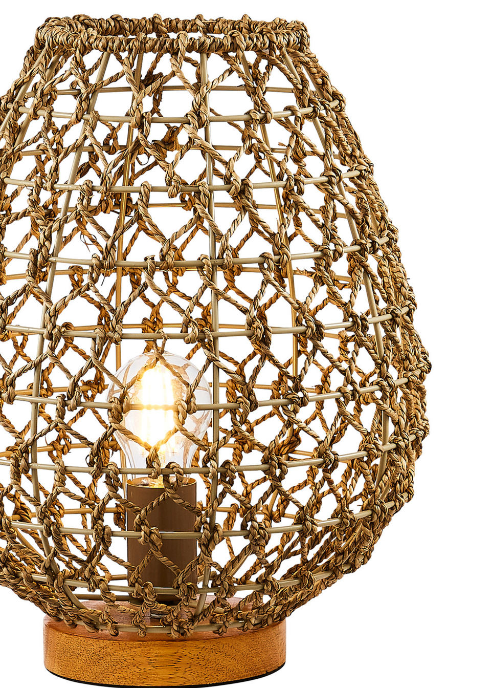 Inlight Natural Vessel Table Lamp (36cm x 30cm)