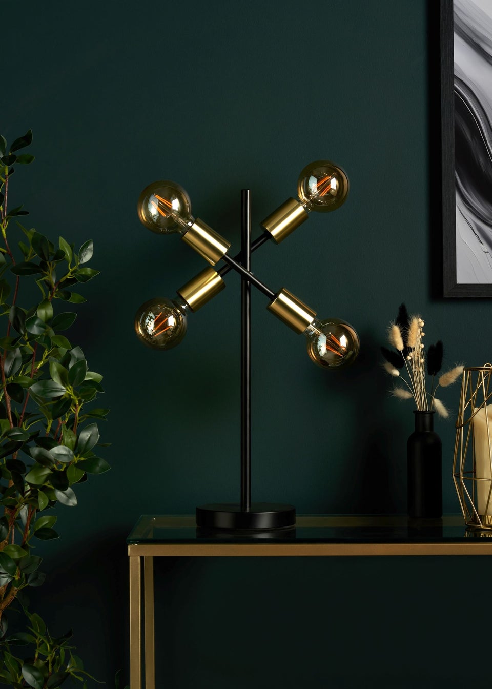 Inlight Tribecca Table Lamp (50cm x 15cm x 15cm)