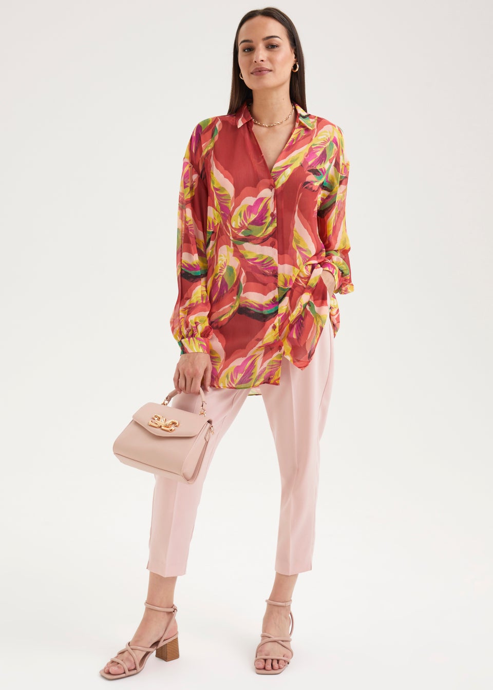 Et Vous Multicoloured Floral Blouse