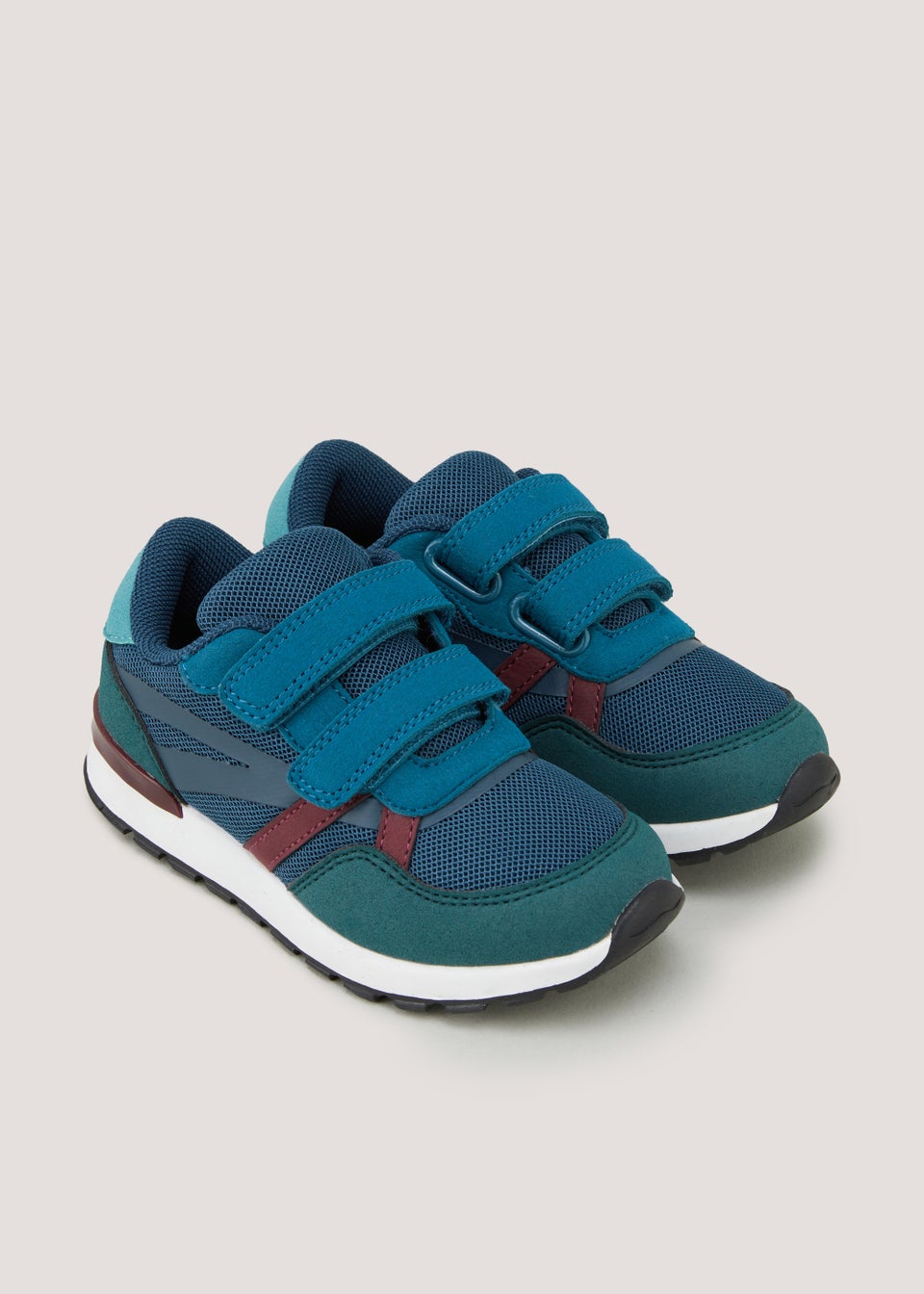 Boys Navy Retro Trainers Younger 4 12 Matalan