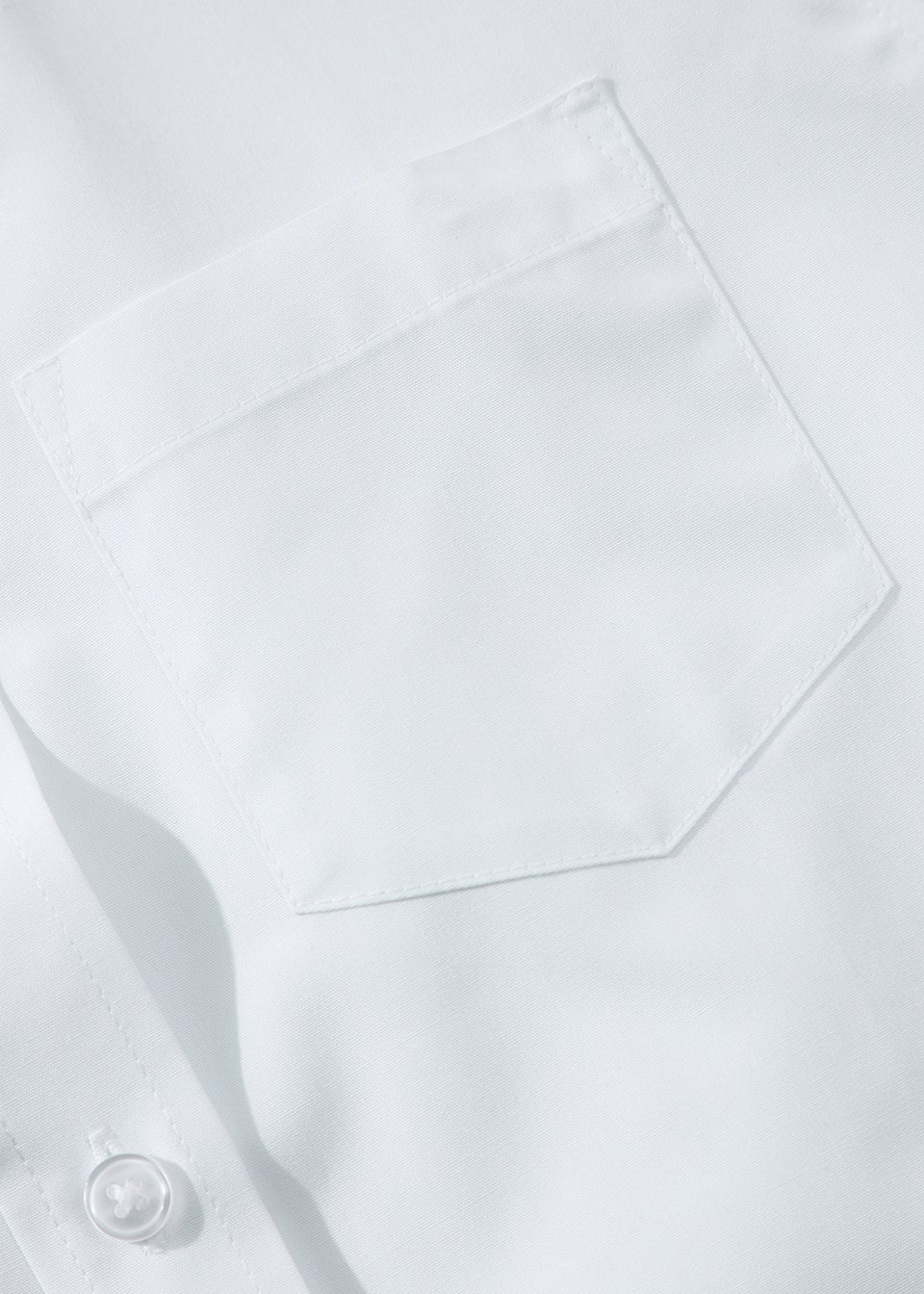 Girls 2 Pack White Long Sleeve School Blouses (4-16yrs)