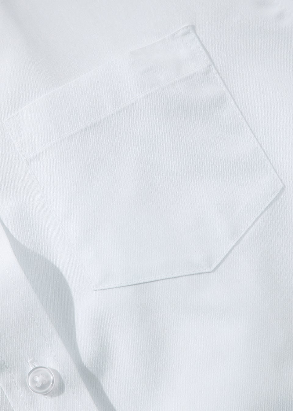 Girls 5 Pack White Long Sleeve School Blouses (4-16yrs)