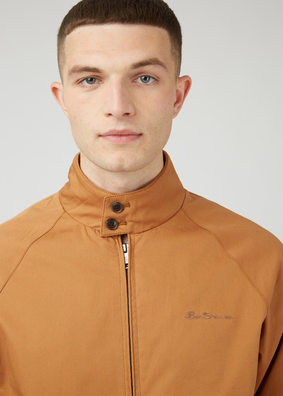 Ben Sherman Brown Harrington Jacket