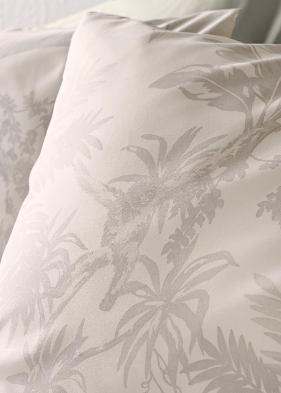 Natural Jungle Print Duvet Cover