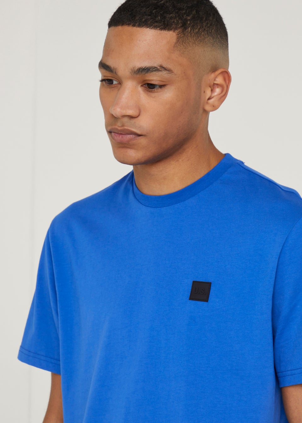 US Athletic Blue Badge Co-Ord T-Shirt