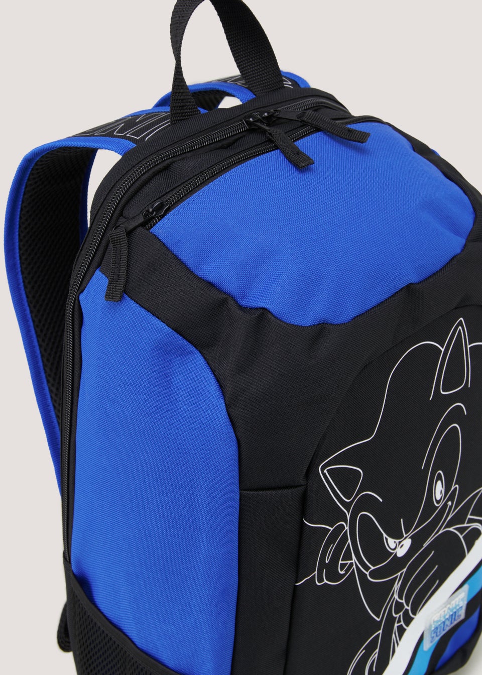 Kids Blue Sonic the Hedgehog Backpack
