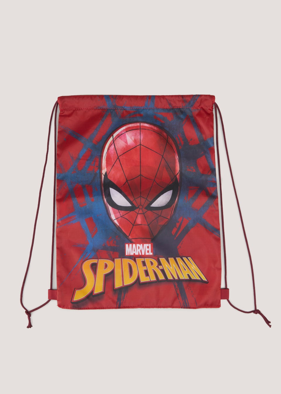 Kids Red Marvel Spider Man School Pump Bag