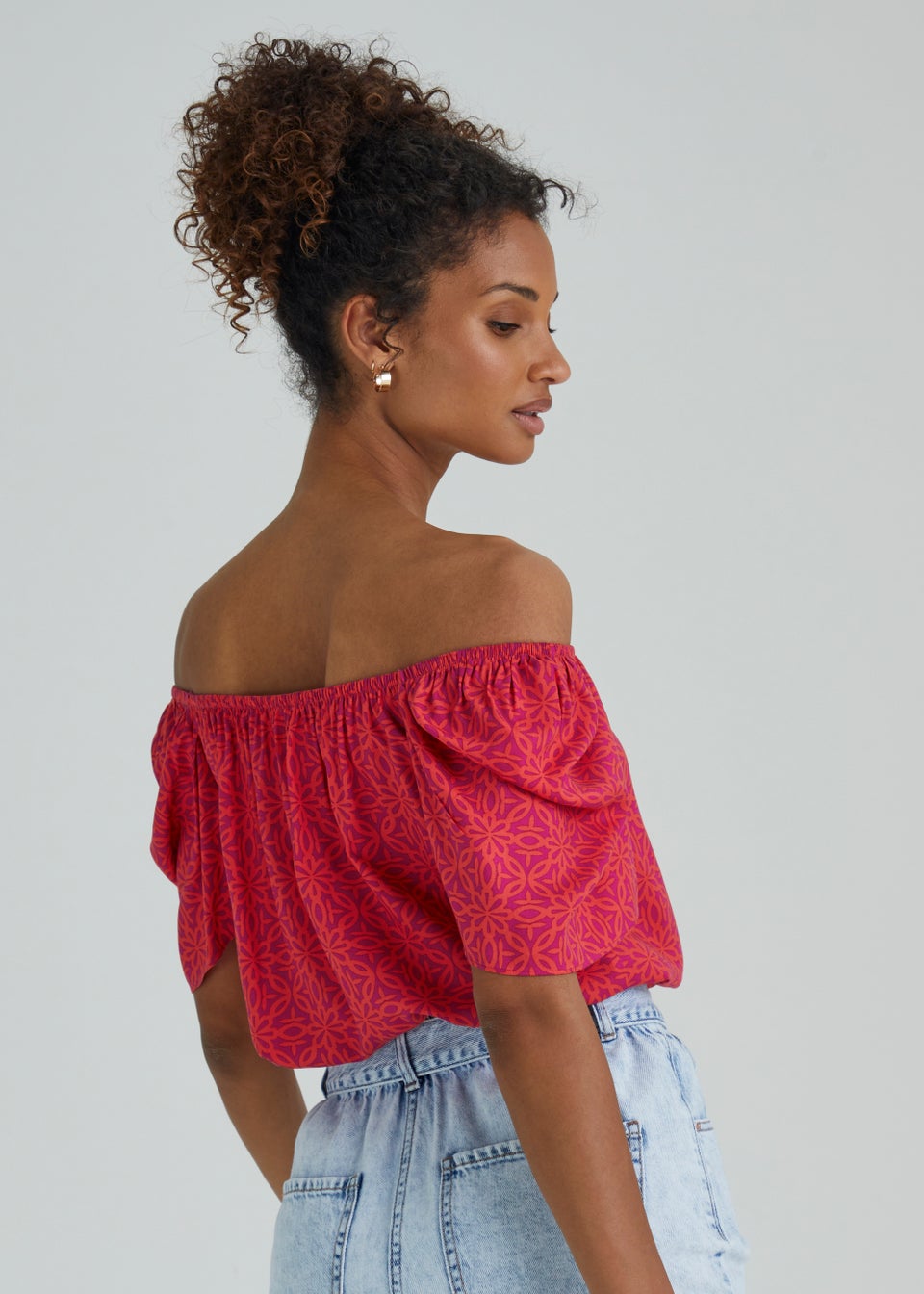 Floaty best sale bardot top