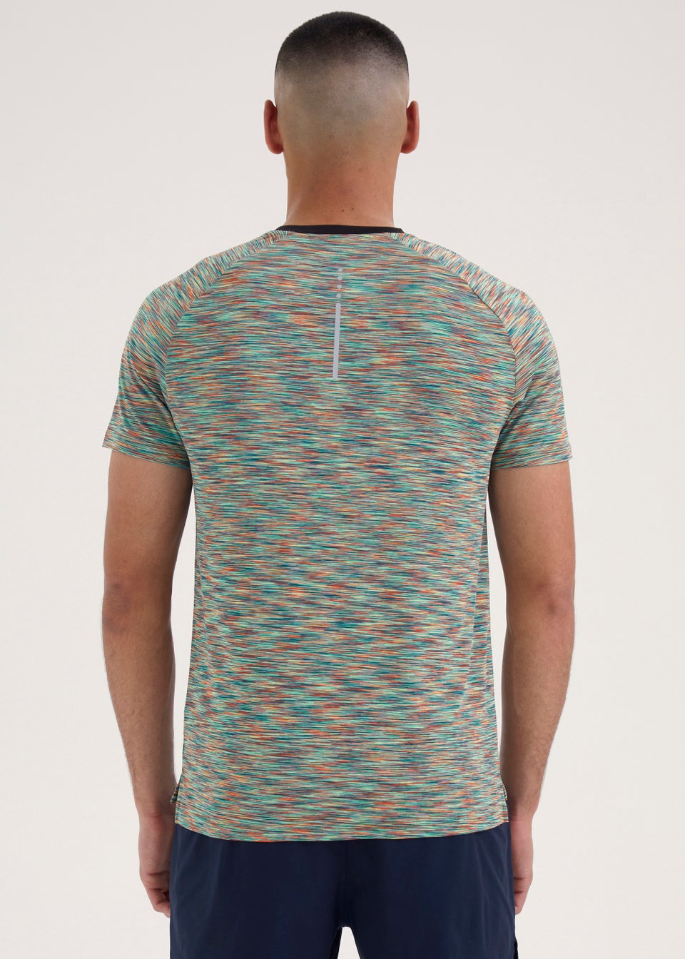 Souluxe Orange Space Dye Sports T-Shirt