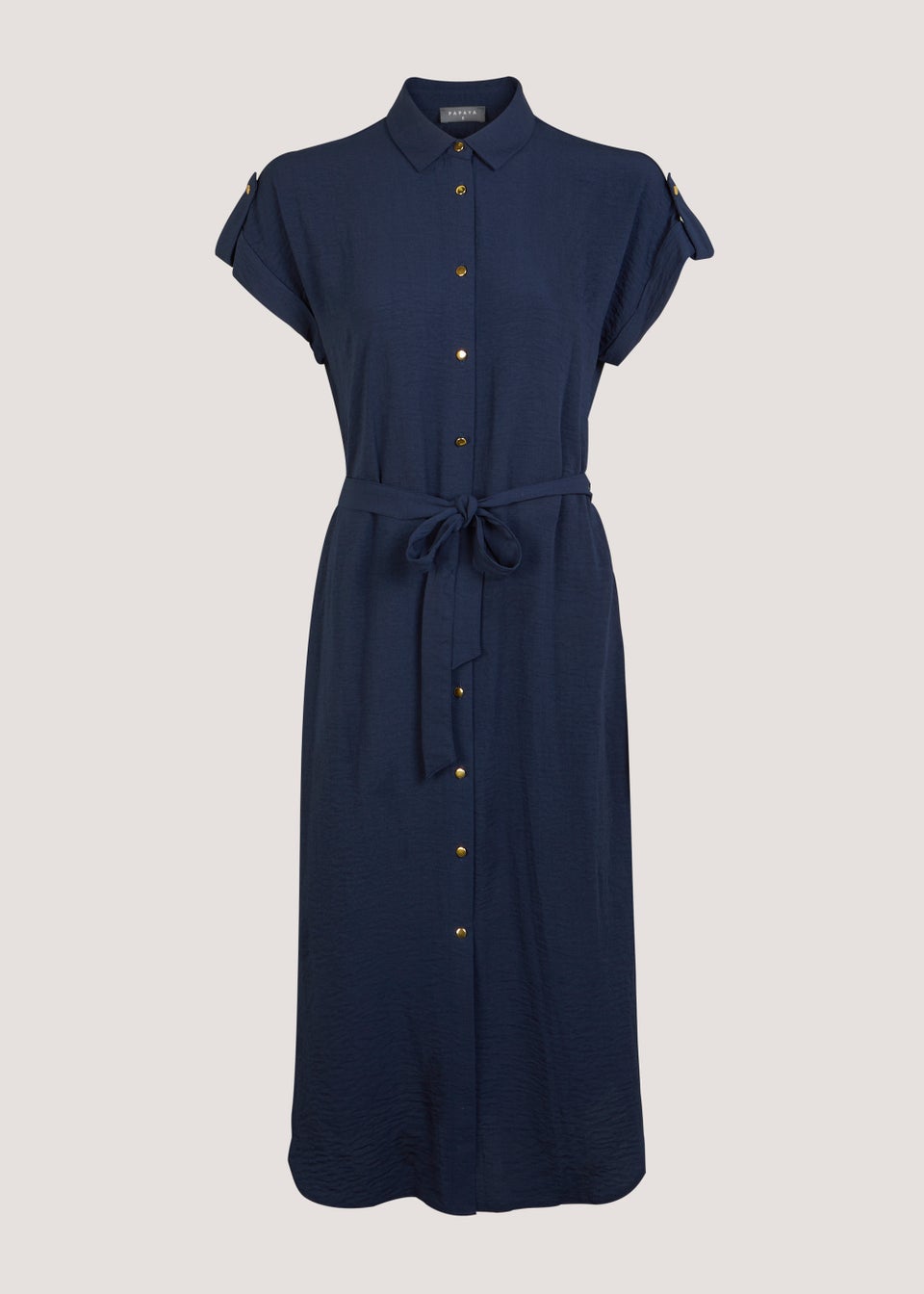 Navy shirt dress sales
