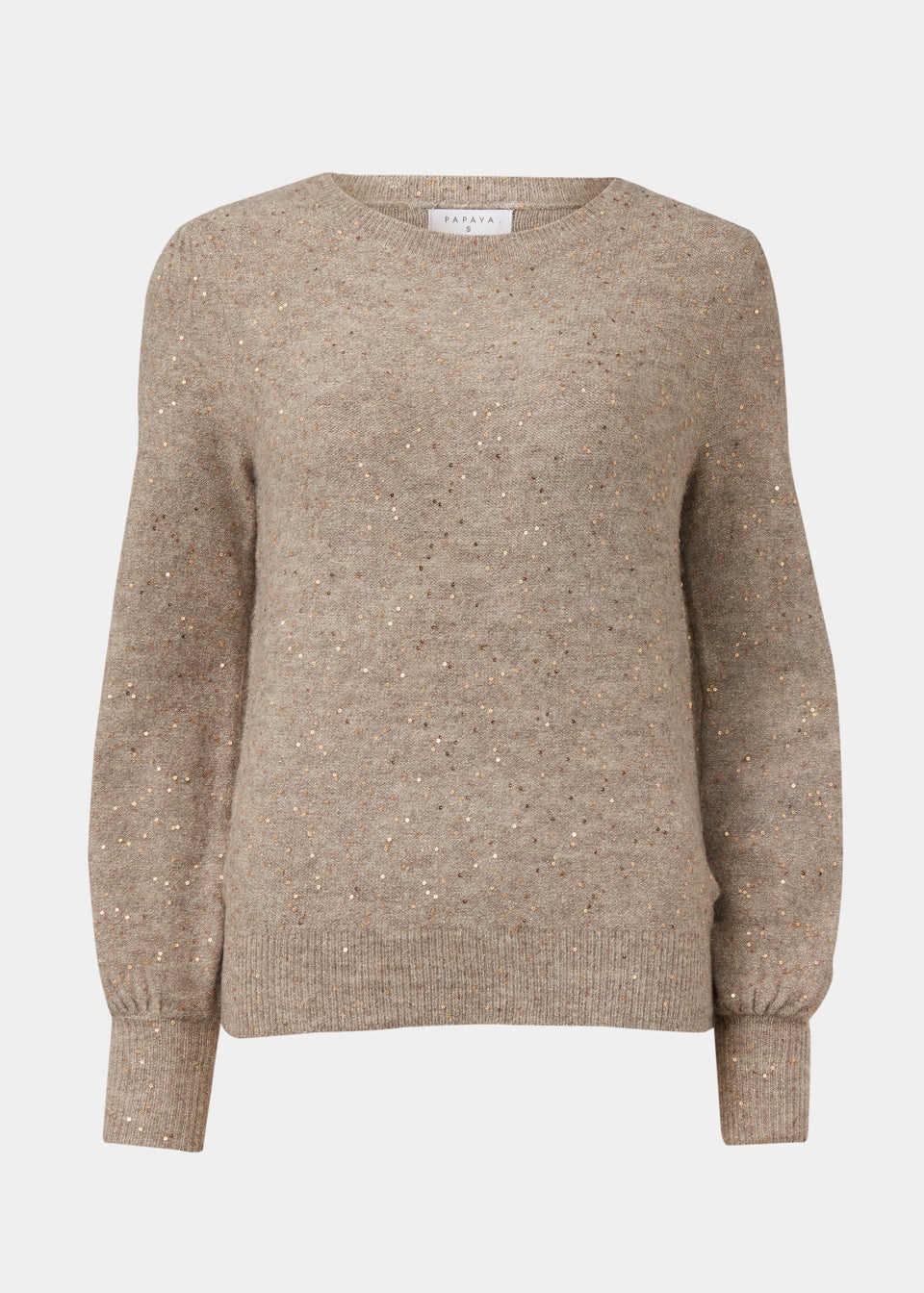 Brown Metallic Jumper