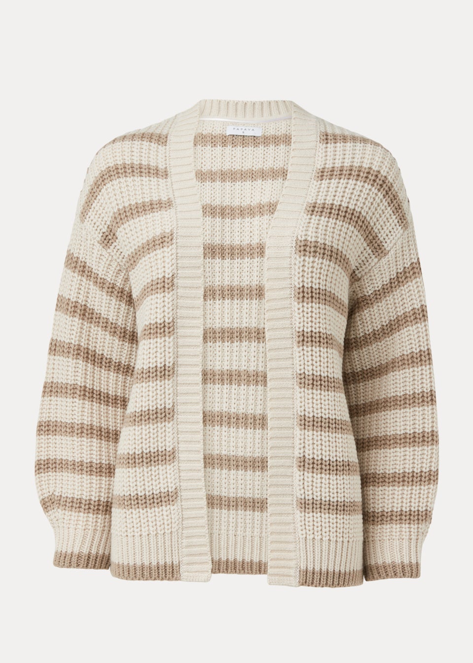 Multicoloured Acrylic Stripe Cardigan