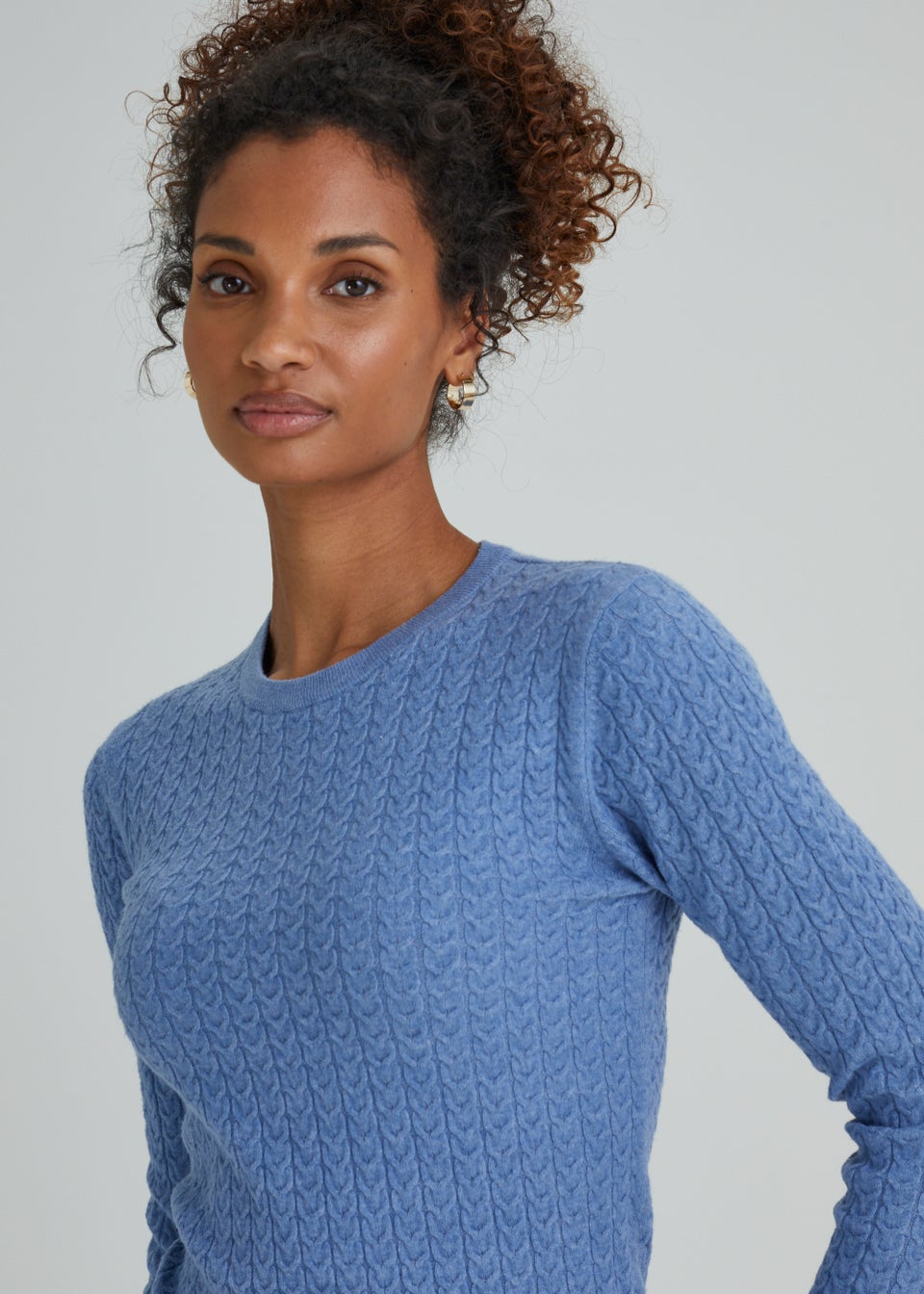 Blue Baby Cable Jumper