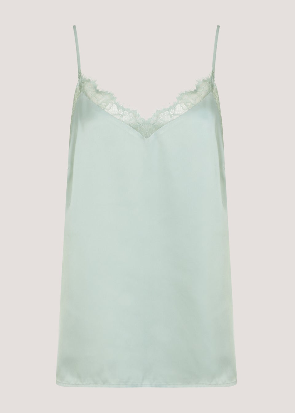 Mint green cami top