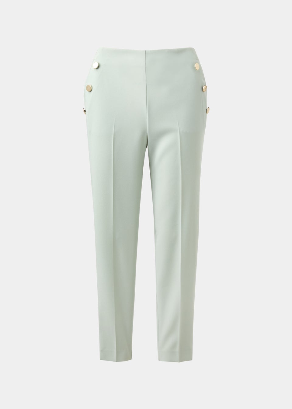 Et Vous Mint Button Trousers