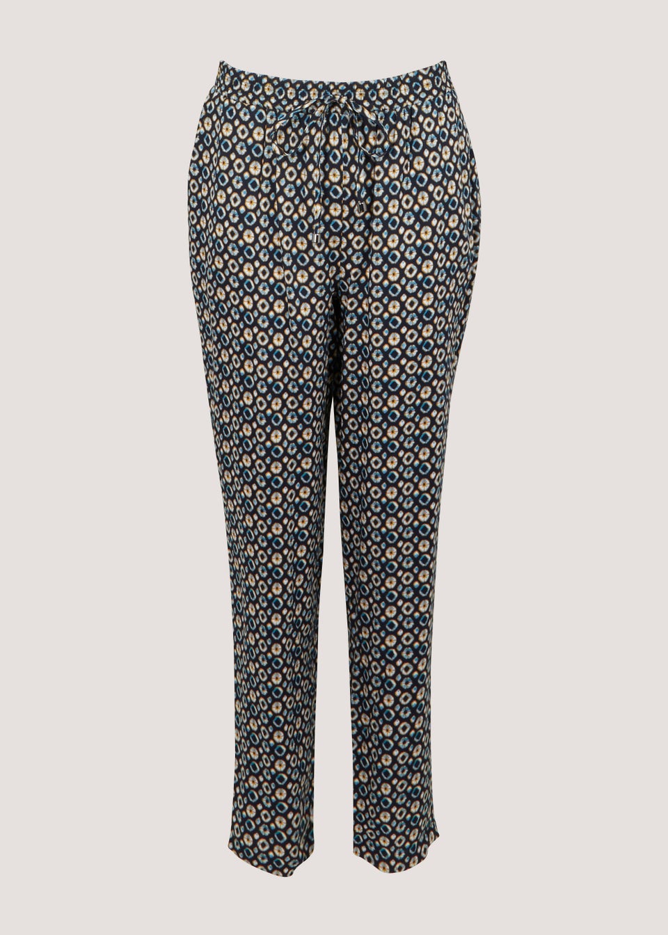 Multicoloured Print Trousers Matalan