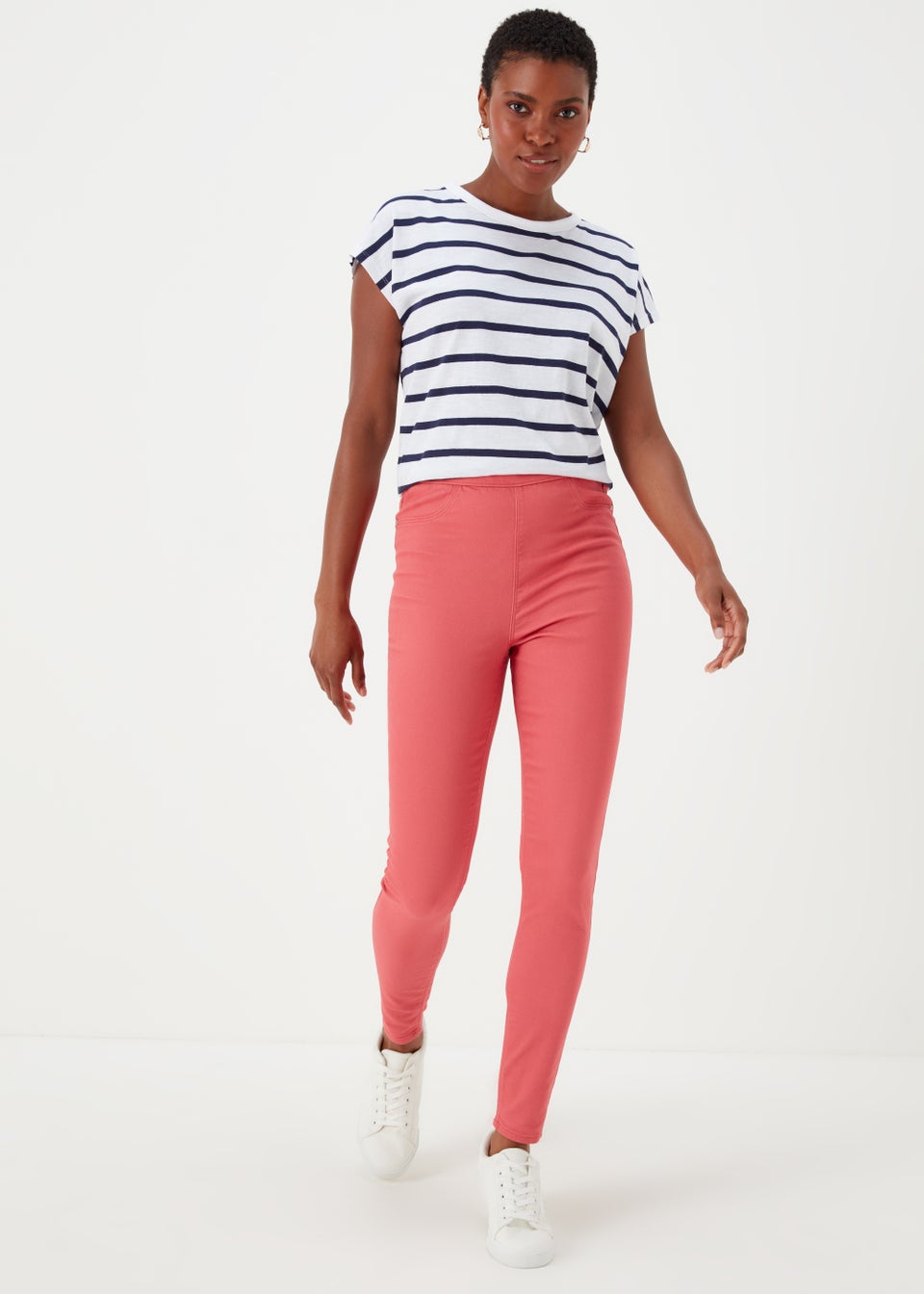 Rosie Rose Cropped Pull On Jeggings