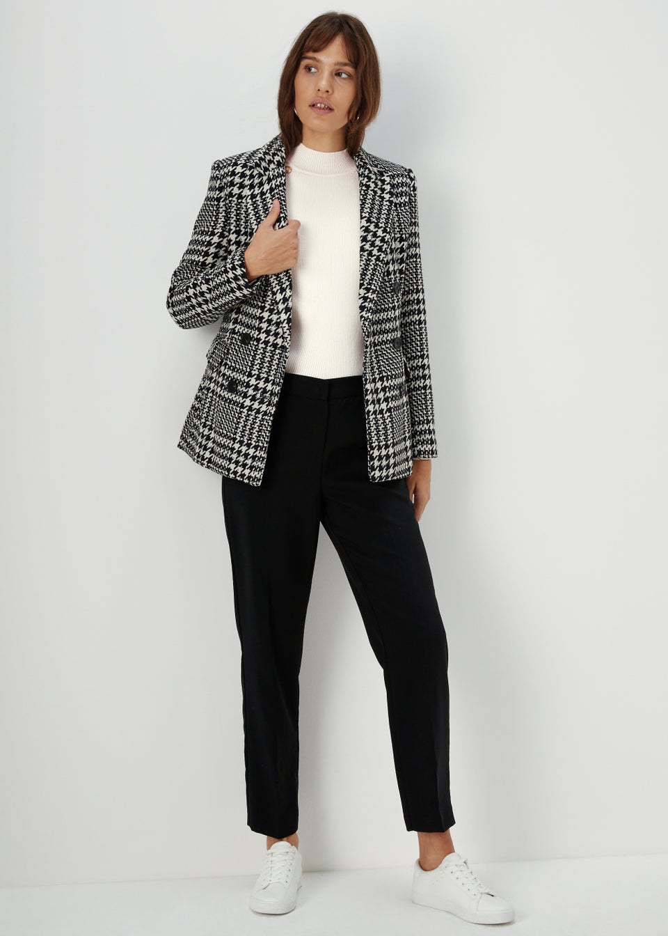 Et Vous Ivory Button Jumper