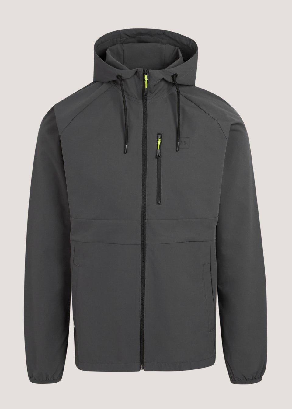 US Athletic Grey Woven Zip Up Jacket Matalan