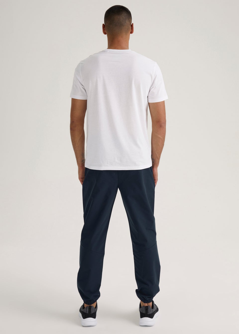 US Athletic Navy Woven Joggers