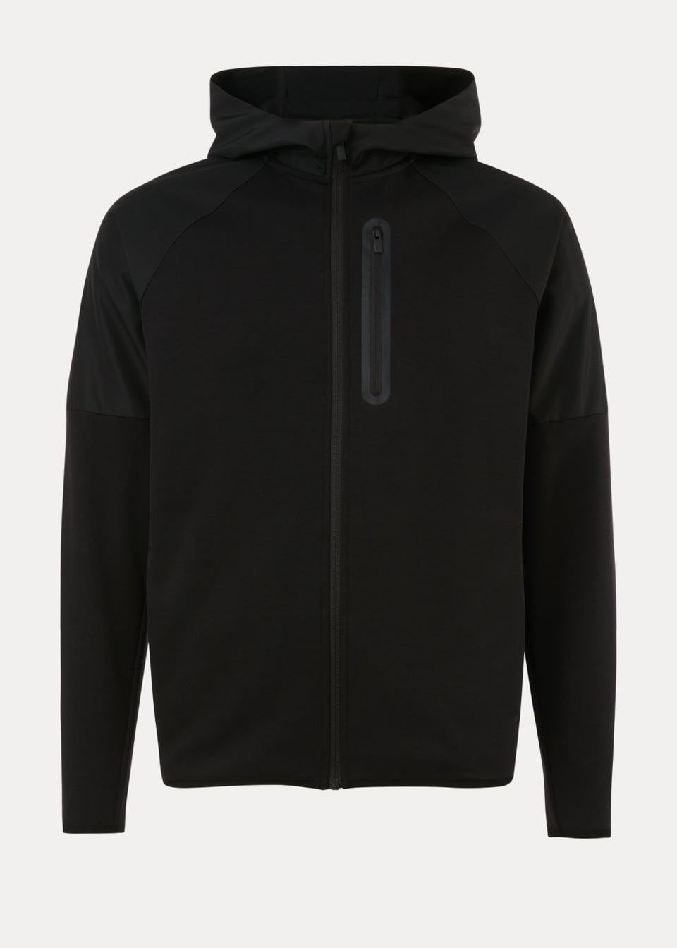 US Athletic Black Zip Up Hoodie - Matalan