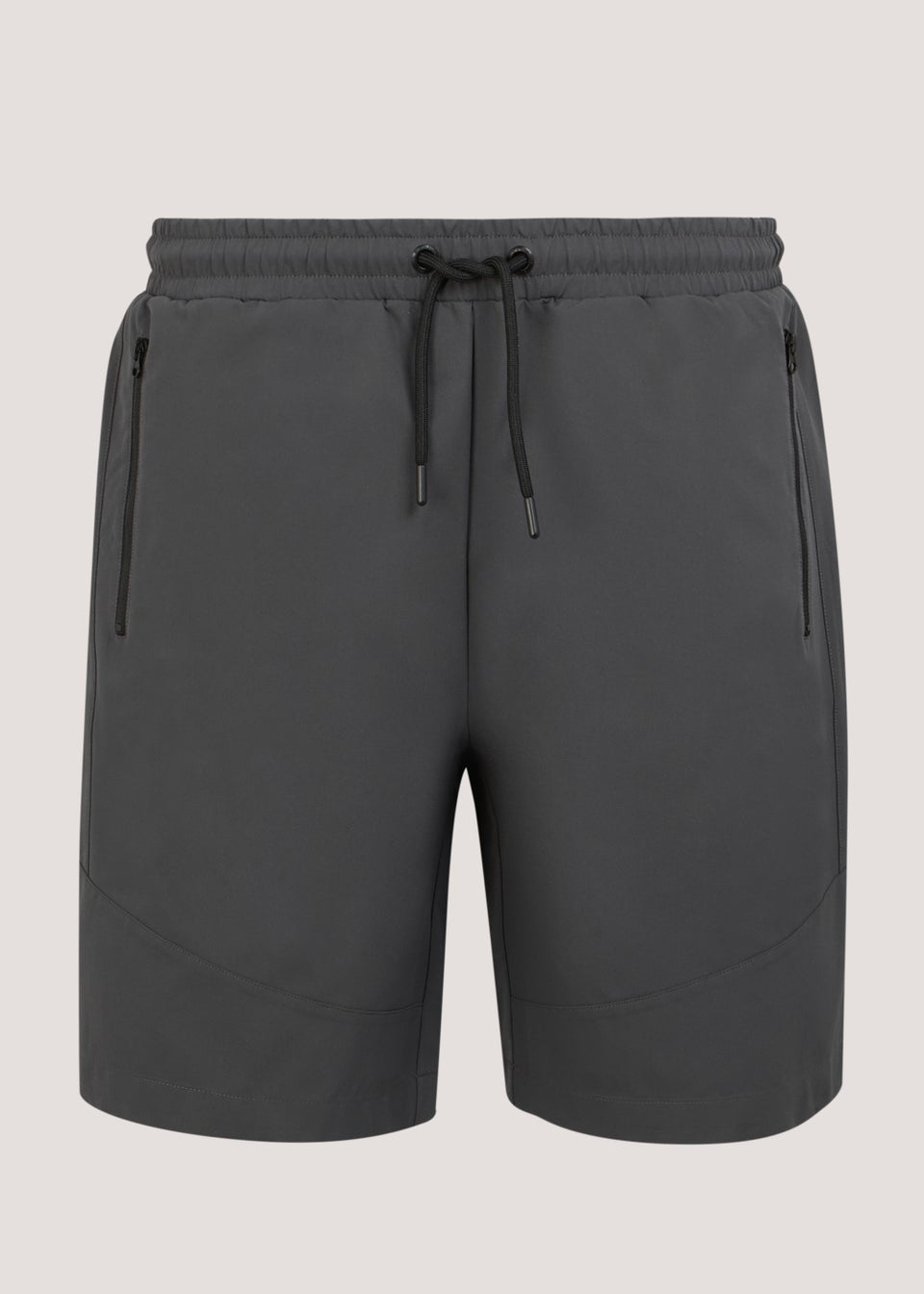 US Athletic Grey Woven Shorts - Matalan